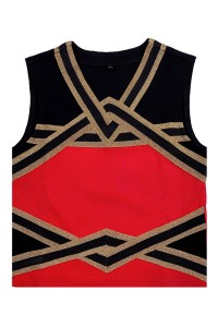 Order fashion women's cheerleading clothing custom-made hot stamping fashion V-neck cheerleading competition clothing cheerleading supplier CH218